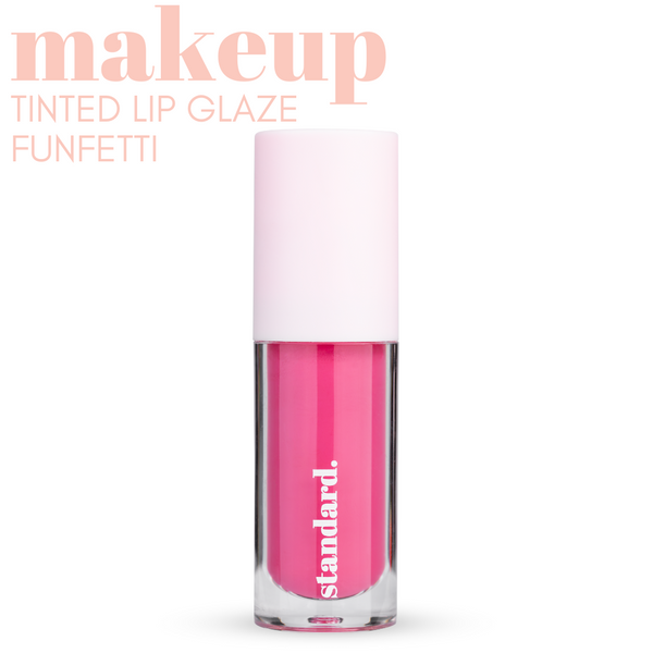 standard Funfetti Tinted Lip Glaze with Hyaluronic Acid & Tripeptides