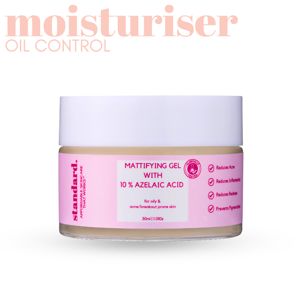 standard Mini Mattifying Gel Moisturiser with 10% Azelaic Acid