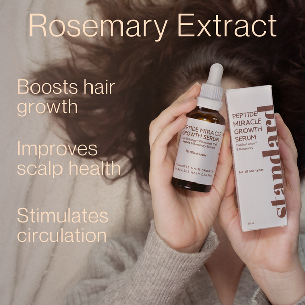 Standard Mini Peptide Miracle Growth Serum With Rosemary Extract