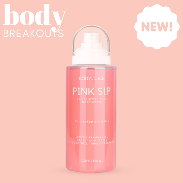 standard Pink Sip Body Mist with Rose Water & 2% Salicylic Acid