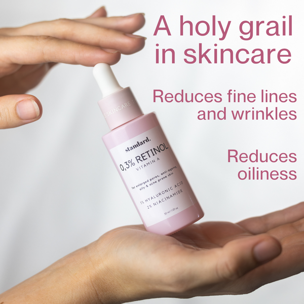 Standard Retinol 0 3 (Vitamin A) % Serum With Niacinamide & Hyaluronic Acid