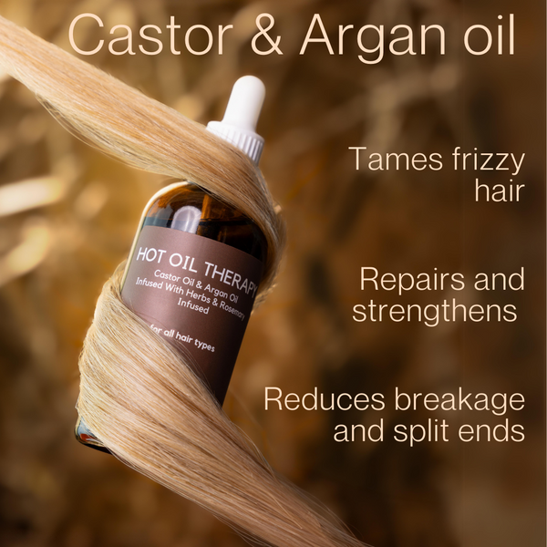 Standard Hot Oil Hair Therapy With Rosemary
