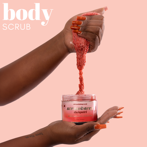 standard Strawberry Daiquiri - AHA Glycolic & Lactic Acid Body Scrub
