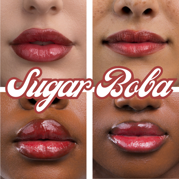 Standard Sugar Boba Tinted Lip Glaze With Hyaluronic Acid & Tripeptides