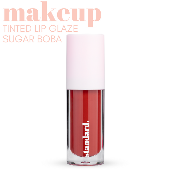 standard Sugar Boba Tinted Lip Glaze with Hyaluronic Acid & Tripeptides