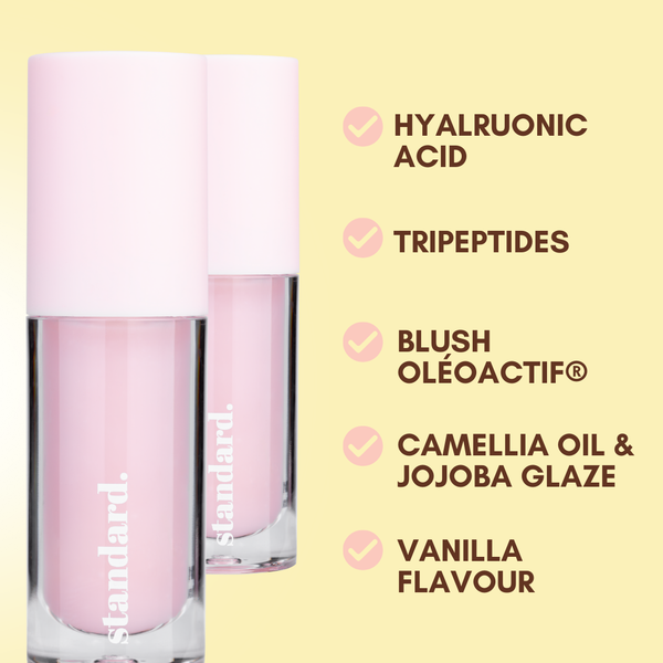 Standard Tripeptide-1 Lip Glaze With Hyaluronic Acid Tripeptides & Jojoba