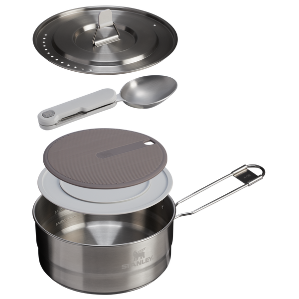 Stanley The Wildfare Pro Saucepan Cookset 5-piece Set | 2 QT