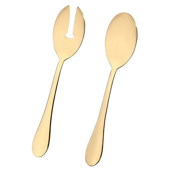 Stanley Rogers Albany Gold Salad Servers 2 Piece Set