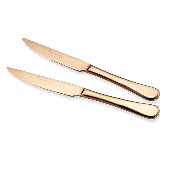 stanley rogers Chelsea Gold Steak Knives 4 Piece Set