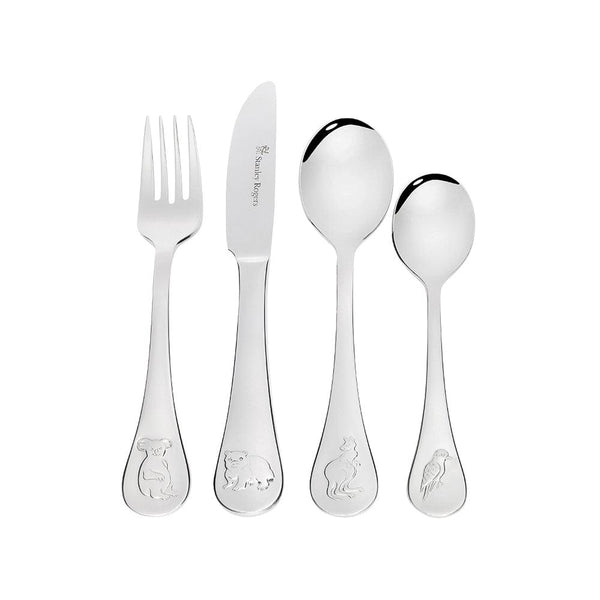Stanley Rogers Children's Cutlery 4 Piece Set - Australian Animals