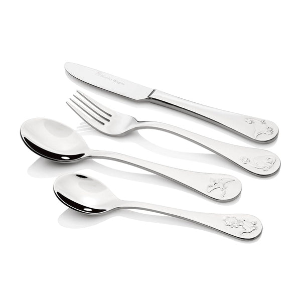 stanley rogers Children's Cutlery 4 Piece Set - Dinosaurs