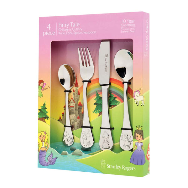 Stanley Rogers Children's Cutlery 4 Piece Set - Fairy Tale