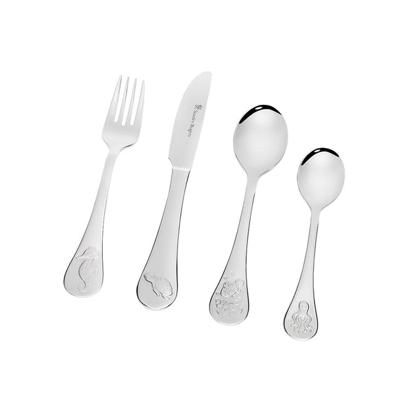 Stanley Rogers Children's Cutlery 4 Piece Set - Sea Animals
