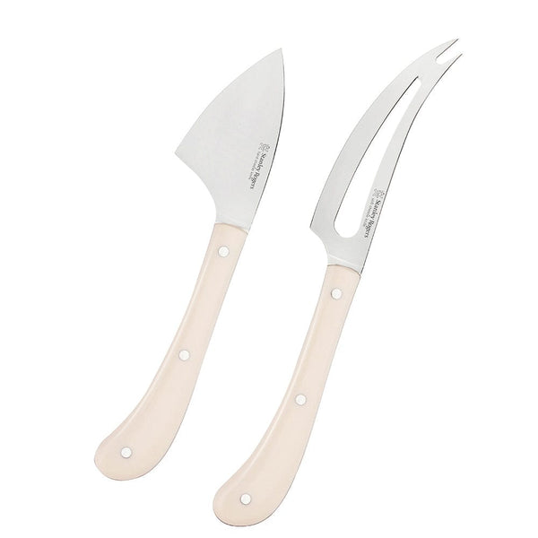 Stanley Rogers Pistol Grip Cream 2 Piece Cheese Knife Set