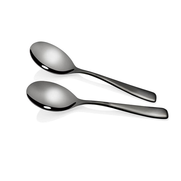 stanley rogers Soho Onyx Serving Spoons 2 Piece Set