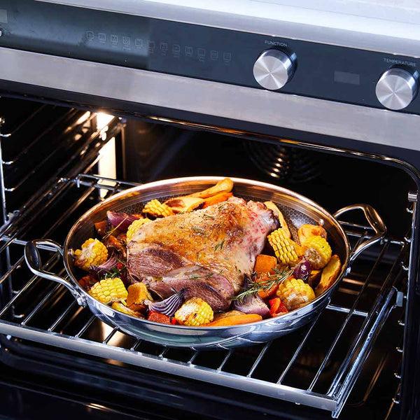 Stanley Rogers SR-Matrix Non-stick Round Roasting Pan 36cm