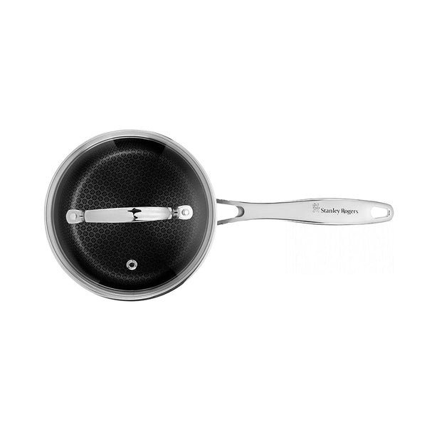 Stanley Rogers SR-Matrix Non-stick Saucepan With Glass Lid 16cm / 1.7L