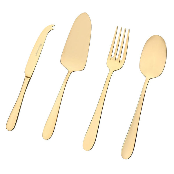 Stanley Rogers Albany Gold Hostess 4 Piece Set
