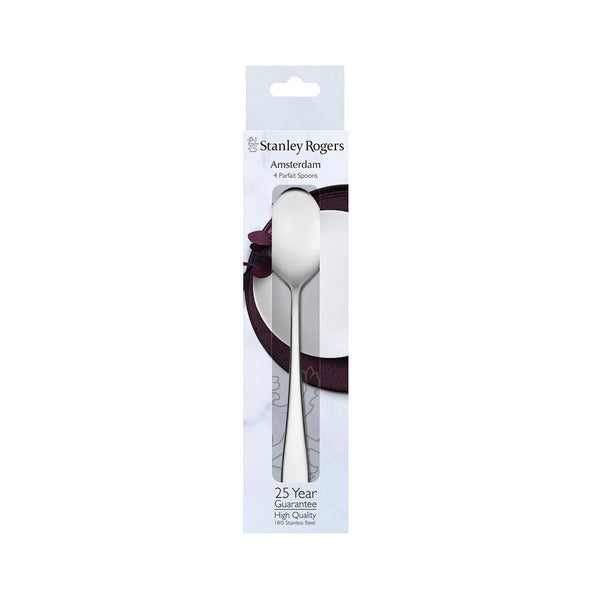 Stanley Rogers Amsterdam Parfait Spoon 4 Piece Set