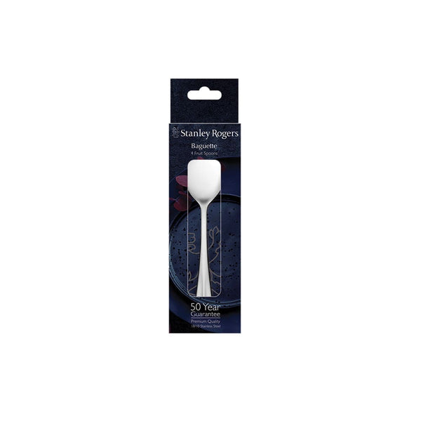 Stanley Rogers Baguette Fruit Spoon 4 Piece Set