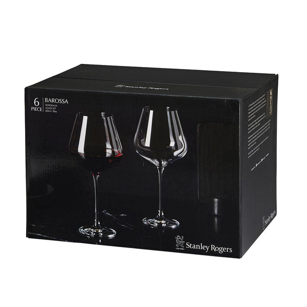 Stanley Rogers Barossa Bordeaux Glass 6 Piece Set