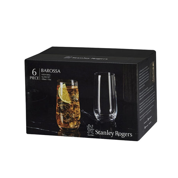 Stanley Rogers Barossa High Ball Glass 6 Piece Set
