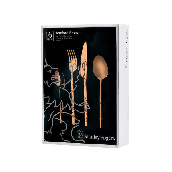 Stanley Rogers Hereford Bronze 16 Piece Set