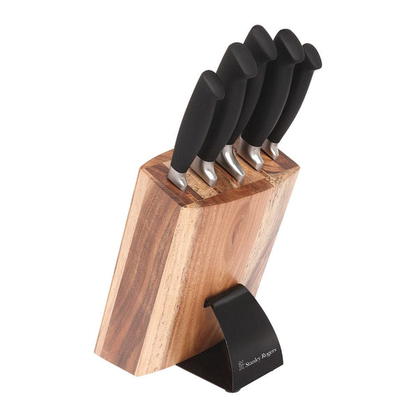 Stanley Rogers Quick Draw 6 Piece Knife Block