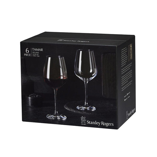 Stanley Rogers Tamar Red Wine Glass 6 Piece Set