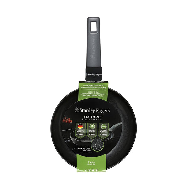 Stanley Rogers Statement Ceramic Non-Stick Recycled Aluminium Frypan 20cm