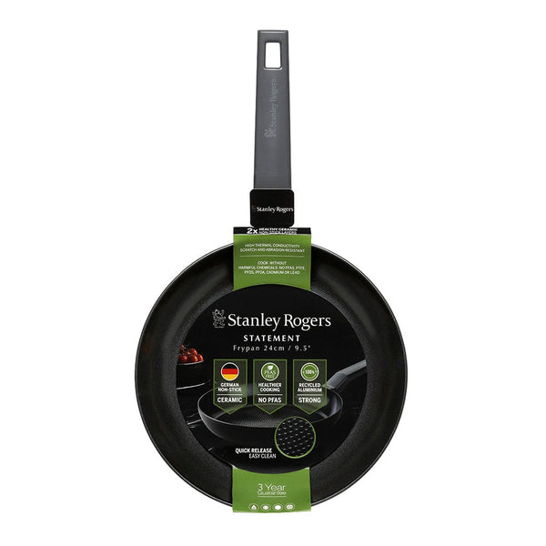 Stanley Rogers Statement Ceramic Non-Stick Recycled Aluminium Frypan 24cm