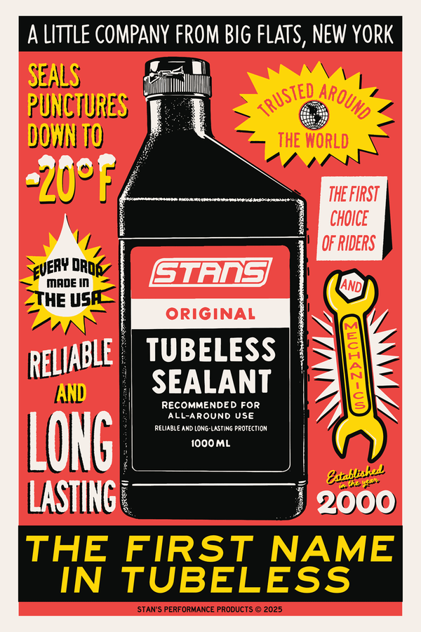 stan's notubes 25th Anniversary Print