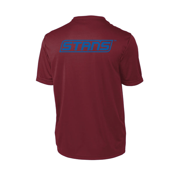 Stan's Notubes Burgundy/Blue Men's Tech T