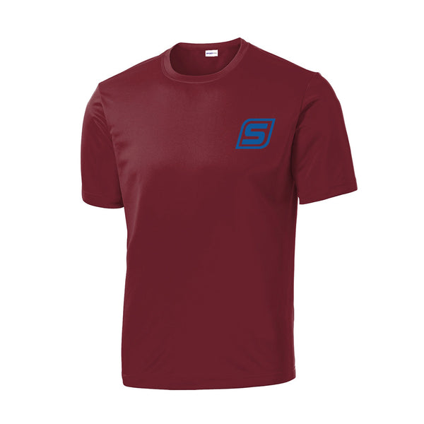 stan's notubes Burgundy/Blue Men's Tech T