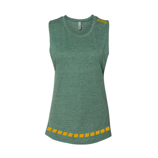 stan's notubes Green/Gold Women's Tank