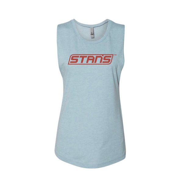 stan's notubes Grey/Red Women's Tank