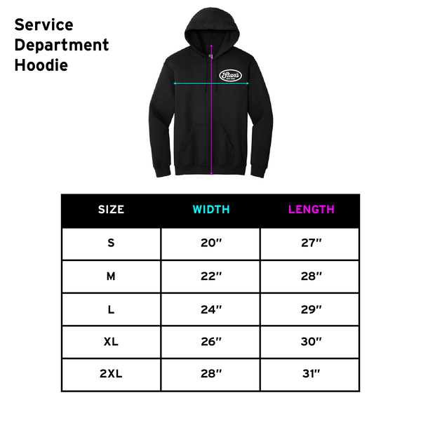 Stan's Notubes Service Department Hoodie