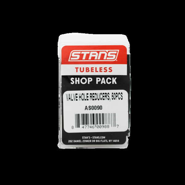 stan's notubes Shop Pack Valve Hole Reducers 50pcs
