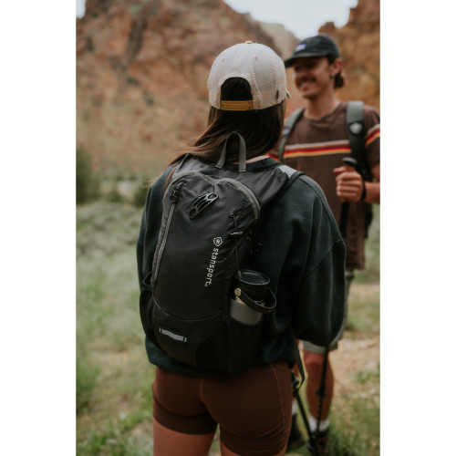 Stansport 12 Liter Day Pack With Hydration Bladder Black