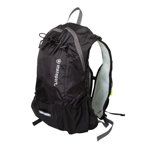 stansport 12 Liter Day Pack with Hydration Bladder Black