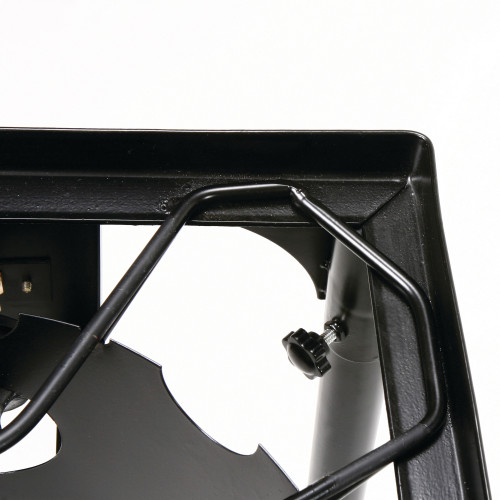 Stansport 2-Burner Base Camp Stove With Cast Iron Burners And Stand