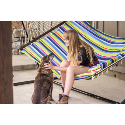 Stansport Antigua Double Polyester Hammock With Stand