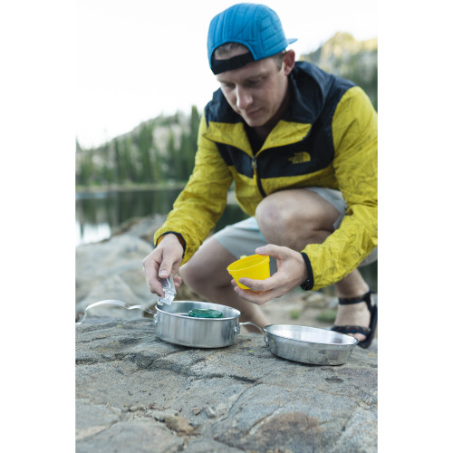 Stansport Deluxe 8-Piece Aluminum Cook Set 2 Person