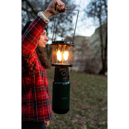 Stansport Double Mantle Propane Lantern With Soft Padded Carry Case