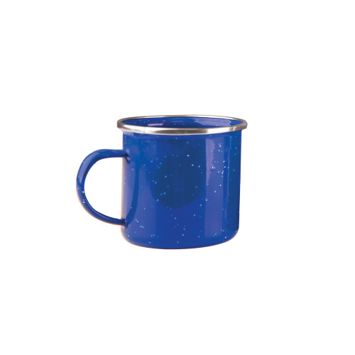 Stansport Enamel Percolator Coffee Pot & 4 Mug Set Blue