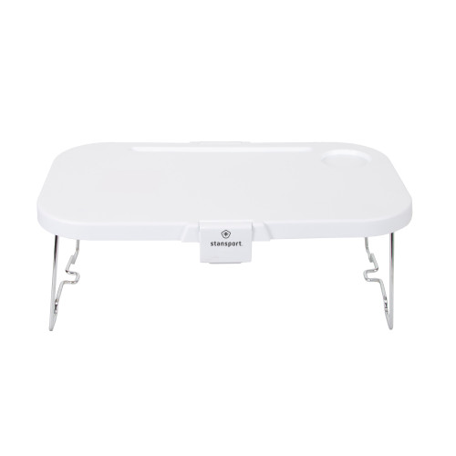 Stansport Foldable Picnic Basket With Tray Table Lid
