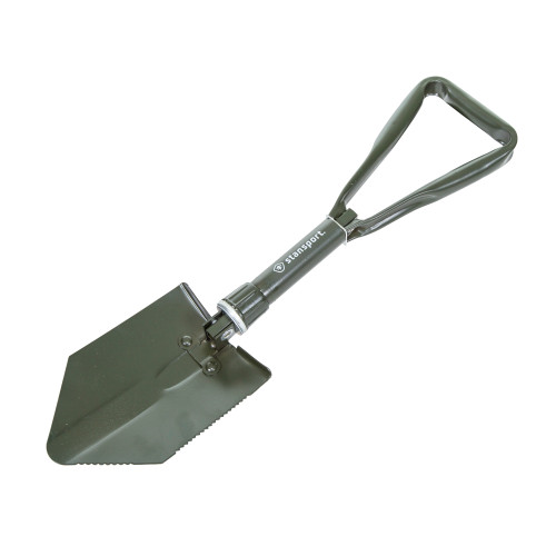 stansport G.I. Style Double Folding Shovel O.D. Green