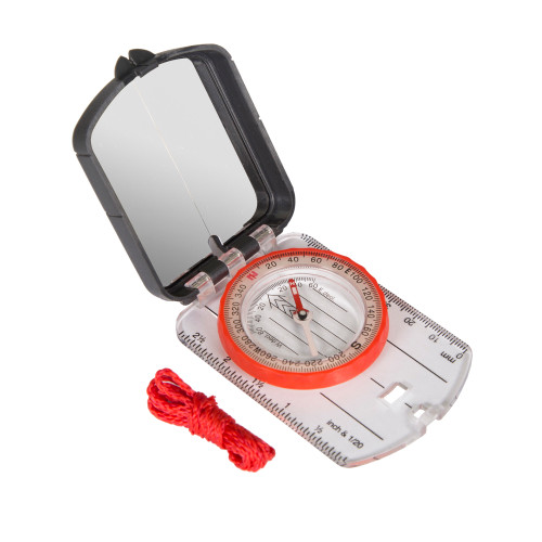 stansport Multi-Function Compass with Mirrored Cover