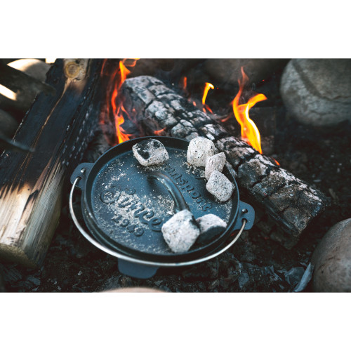 Stansport Pre-Seasoned Cast Iron Dutch Oven With Legs