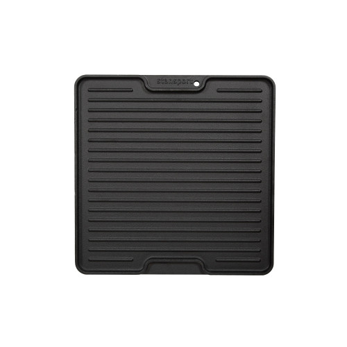 stansport Pre-Seasoned Cast Iron Griddle with Lid Lifting Hole